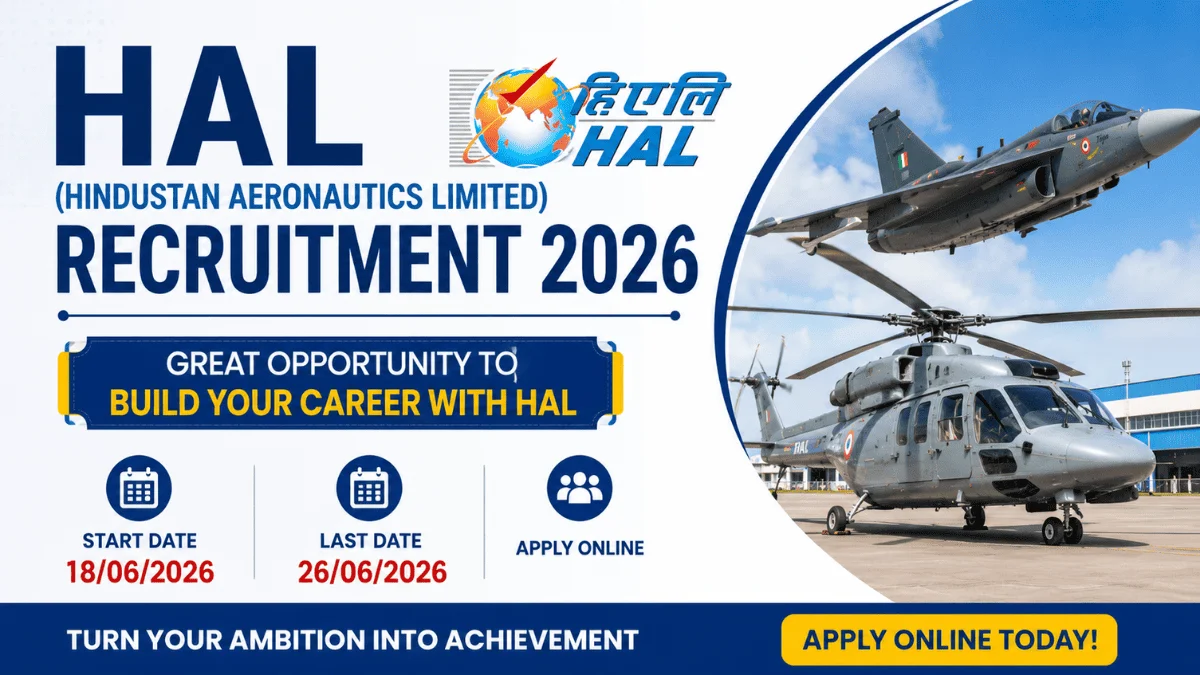 HAL Apprenticeship Recruitment 2026: Walk-in for Diploma & Graduates